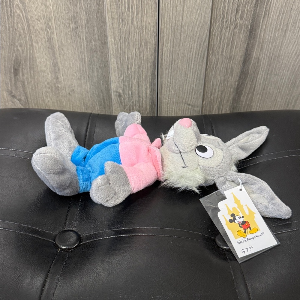 Disney's Retired Brer Rabbit Song Of The South Beanie Plush Toy With Tag - Picture 5 of 6